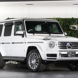 2022 Mercedes Benz G-Class white diesel used car Japan export