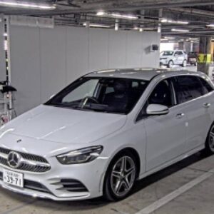 2019 Mercedes Benz B-Class white diesel used car Japan export
