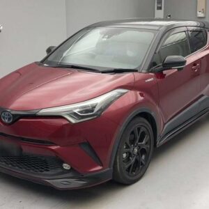 2019 Toyota C-Hr red gasoline used car Japan export