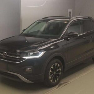 2023 Volkswagen T-Cross black gasoline used car Japan export