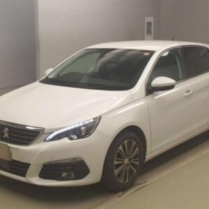 2021 Peugeot 308 white gasoline used car Japan export