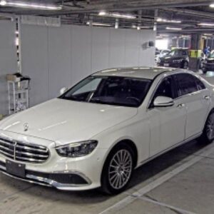 2021 Mercedes Benz E-Class pearl gasoline used car Japan export