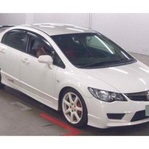 2008 Honda Civic white gasoline used car Japan export