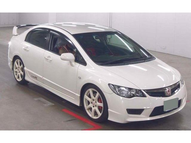 Ref:AUX-23950105 HONDA CIVIC 2008 1 2008 Honda Civic white gasoline used car Japan export