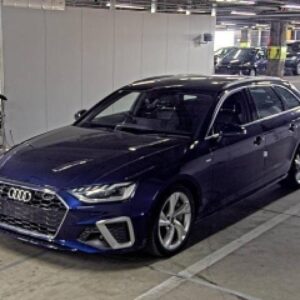 2021 Audi A4 Avant blue gasoline used car Japan export