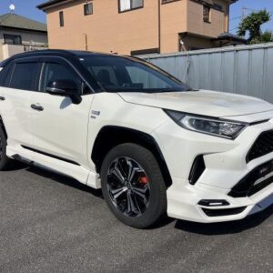 2021 Toyota Rav4 Phv pearl gasoline used car Japan export