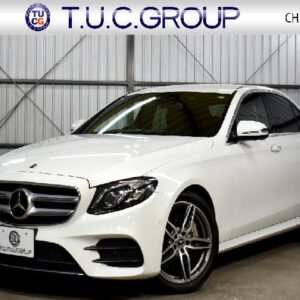 2019 Mercedes Benz E-Class white gasoline used car Japan export