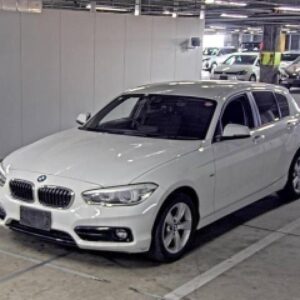 2017 Bmw 1 Series white diesel used car Japan export