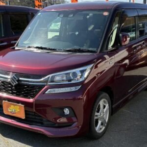 2019 Suzuki Solio Bandit wine gasoline used car Japan export