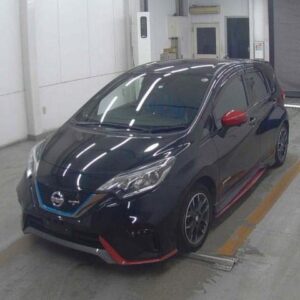 2020 Nissan Note black gasoline used car Japan export