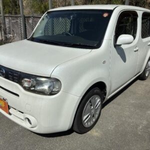 2017 Nissan Cube pearl gasoline used car Japan export