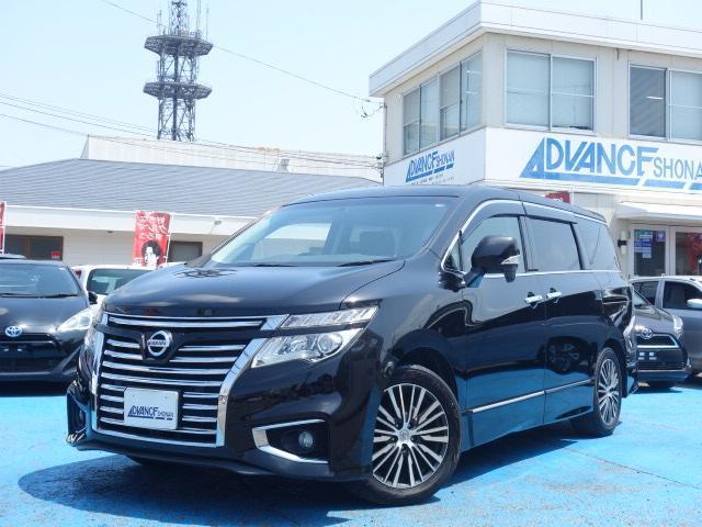 Ref:AUX-23950380 NISSAN ELGRAND 2016 1 2016 Nissan Elgrand black gasoline used car Japan export