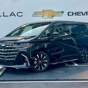 2024 Toyota Alphard Hybrid black gasoline used car Japan export