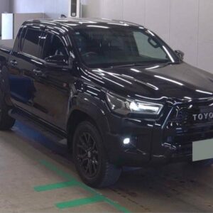 2023 Toyota Hilux black diesel used car Japan export