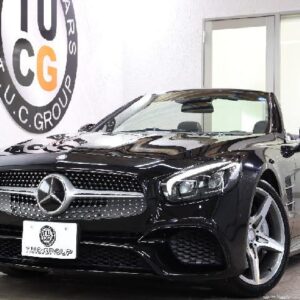 2016 Mercedes Benz Sl black gasoline used car Japan export