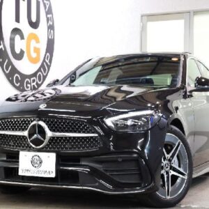 2022 Mercedes Benz C-Class black gasoline used car Japan export