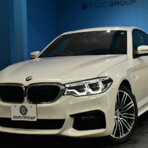 2019 Bmw 5 Series white gasoline used car Japan export
