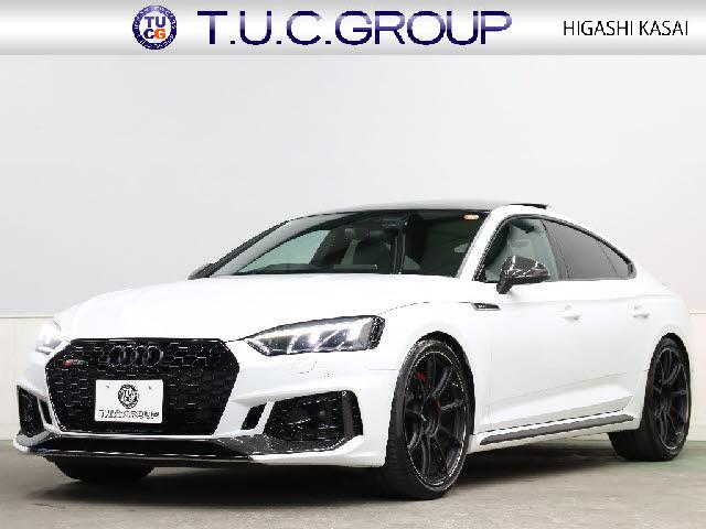 Ref:AUX-23954780 AUDI RS5 2020 1 2020 Audi Rs5 white gasoline used car Japan export
