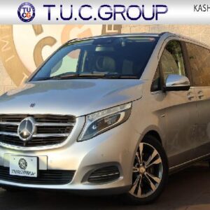 2018 Mercedes Benz V-Class silver diesel used car Japan export