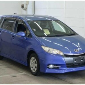 2013 Toyota Wish blue gasoline used car Japan export