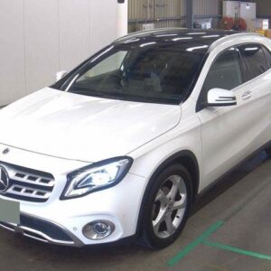 2018 Mercedes Benz Gla-Class white gasoline used car Japan export