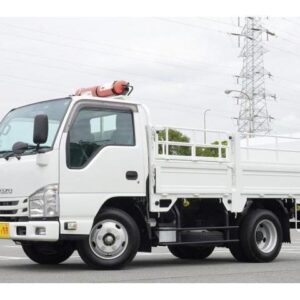 2018 Isuzu Elf Truck white diesel used car Japan export