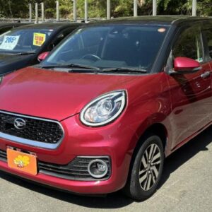 2016 Daihatsu Boon red gasoline used car Japan export