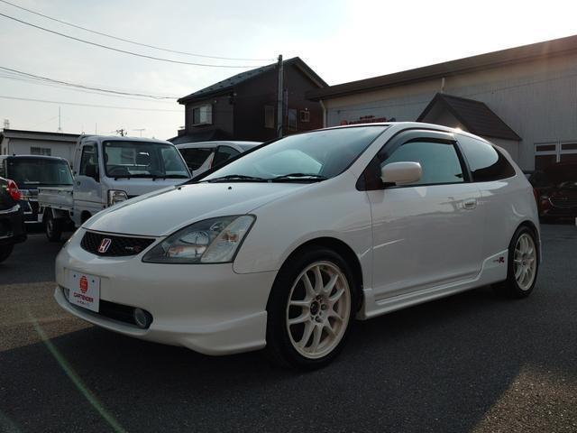 Ref:AUX-23966194 HONDA CIVIC 2002 1 2002 Honda Civic white gasoline used car Japan export