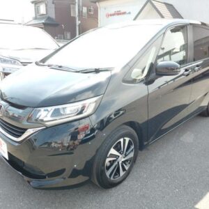 2017 Honda Freed black gasoline used car Japan export