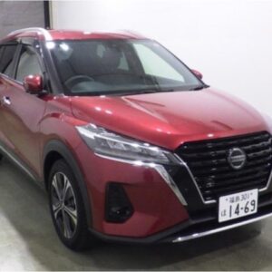 2021 Nissan Kicks wine gasoline used car Japan export