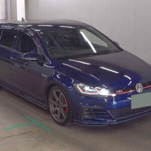 2018 Volkswagen Golf Gti blue gasoline used car Japan export