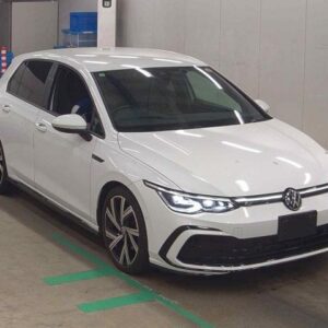 2021 Volkswagen Golf white gasoline used car Japan export