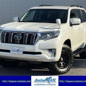 2019 Toyota Land Cruiser Prado pearl gasoline used car Japan export