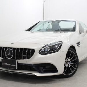 2018 Mercedes Benz Slc white gasoline used car Japan export