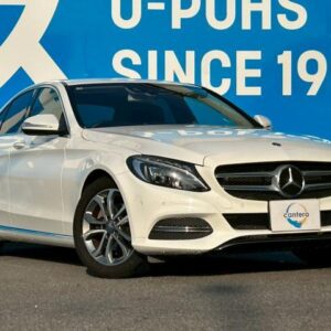 2015 Mercedes Benz C-Class pearl gasoline used car Japan export