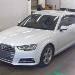 2017 Audi A4 Avant white gasoline used car Japan export