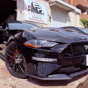 2018 Ford Mustang black gasoline used car Japan export