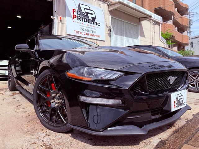 Ref:AUX-23966620 FORD MUSTANG 2018 1 2018 Ford Mustang black gasoline used car Japan export