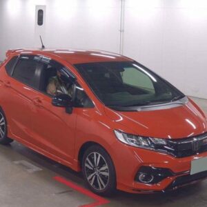 2018 Honda Fit orange gasoline used car Japan export