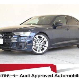 2021 Audi S6 blue hybrid used car Japan export