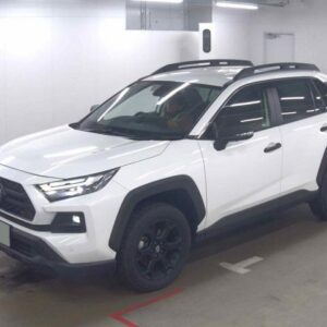 2023 Toyota Rav4 white gasoline used car Japan export