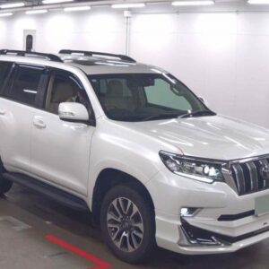 2022 Toyota Land Cruiser Prado pearl gasoline used car Japan export
