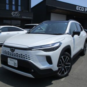 2026 Toyota Corolla Cross pearl gasoline used car Japan export