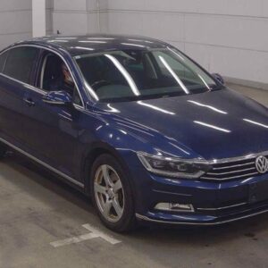 2015 Volkswagen Passat blue gasoline used car Japan export