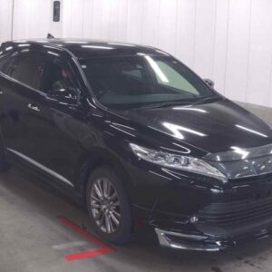 2019 Toyota Harrier black gasoline used car Japan export