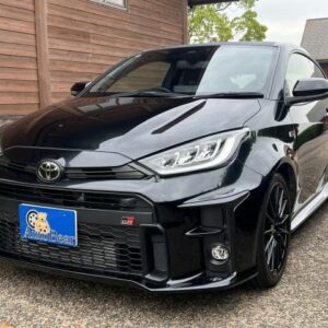 2022 Toyota Gr Yaris black gasoline used car Japan export