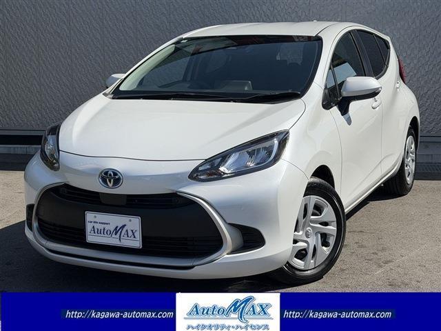 Ref:AUX-23971089 TOYOTA AQUA 2024 1 2024 Toyota Aqua pearl gasoline used car Japan export