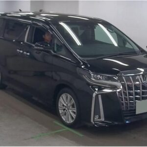 2019 Toyota Alphard black gasoline used car Japan export