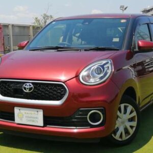 2018 Toyota Passo wine gasoline used car Japan export