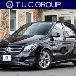 2018 Mercedes Benz B-Class black gasoline used car Japan export